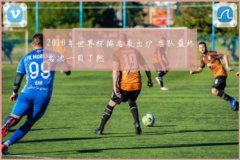 2010年世界杯排名表出炉 各队最终名次一目了然