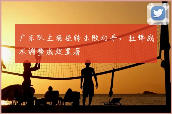 广东队主场逆转击败对手，杜锋战术调整成效显著